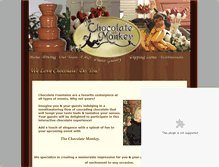 Tablet Screenshot of chocolatemonkey.com